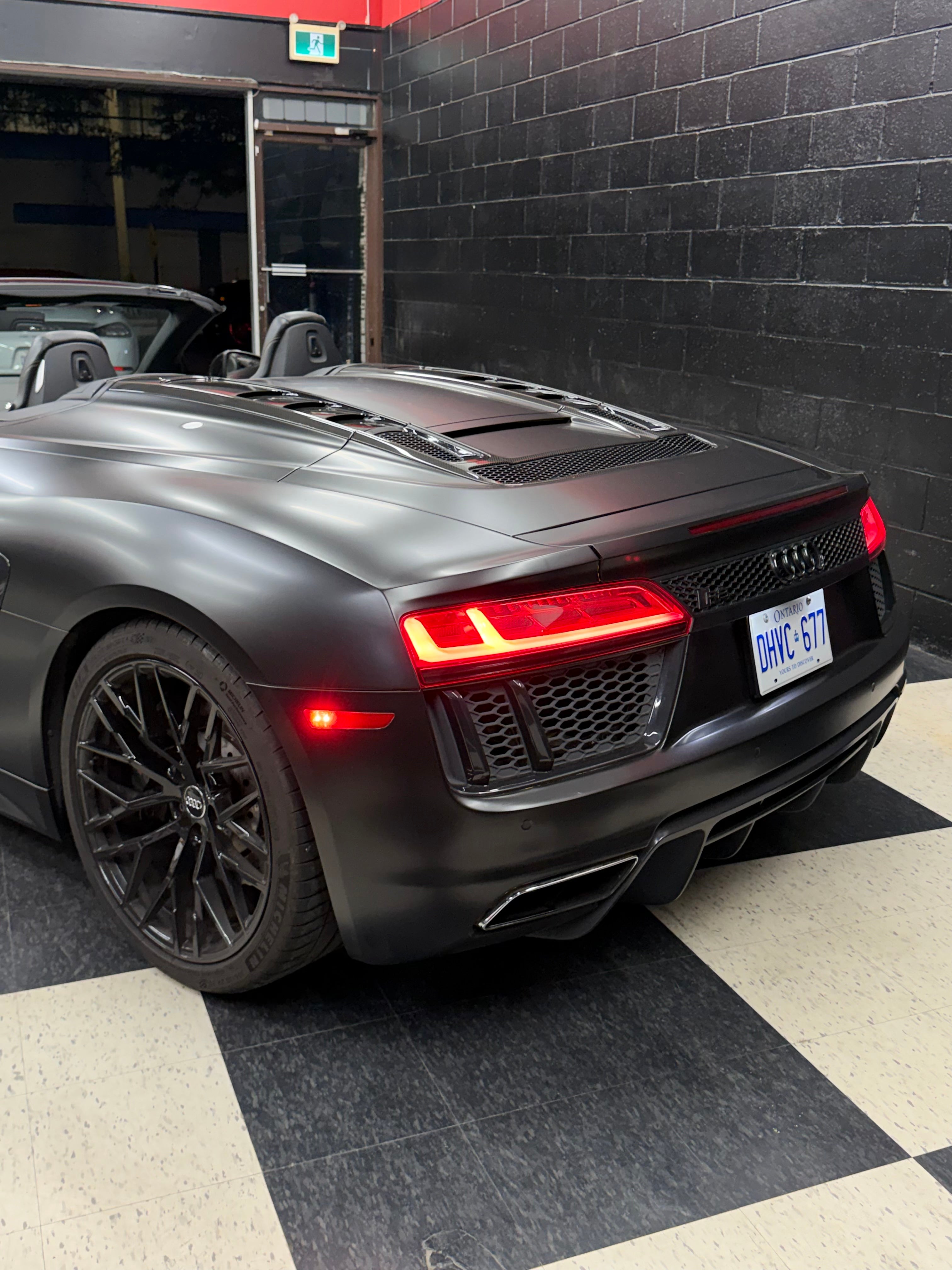 Audi R8 V10 w/ Custom Exhaust